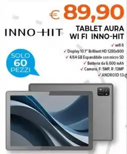 Todis Tablet aura wifi INNO-HIT offerta