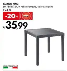 Bennet Tavolo king offerta