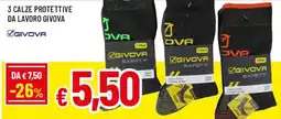Famila Superstore 3 calze protettive da lavoro GIVOVA offerta