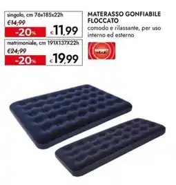Bennet Materasso gonfiabile floccato singolo offerta