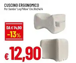 Famila Superstore Cuscino ergonomico per gambe "leg pillow" offerta