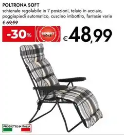 Bennet Poltrona soft offerta