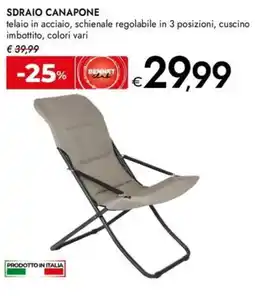 Bennet Sdraio canapone offerta