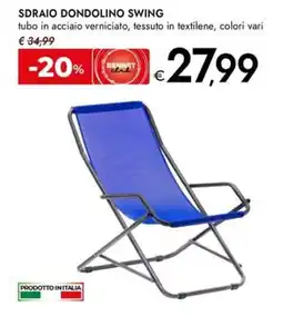 Bennet Sdraio dondolino swing offerta