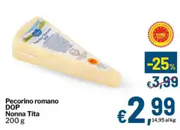 Qui Discount Pecorino romano DOP Nonna Tita offerta