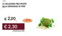 Prezzemolo e Vitale Le selezioni p&v pesto alla genovese di pra' offerta