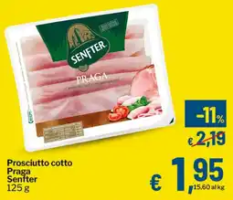 Qui Discount Prosciutto cotto Praga Senfter offerta