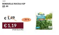Prezzemolo e Vitale Bonduelle rucola igp offerta