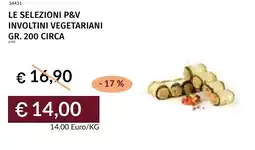 Prezzemolo e Vitale Le selezioni p&v involtini vegetariani offerta