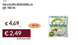Prezzemolo e Vitale Vallelata mozzarella offerta