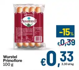 Qui Discount Wurstel Primofiore offerta