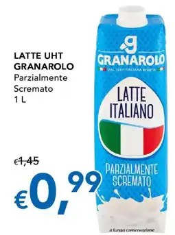 Migross Supermercati e Market LATTE UHT GRANAROLO Parzialmente Scremato offerta
