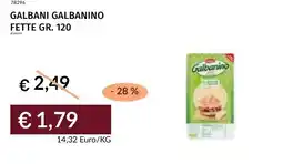Prezzemolo e Vitale Galbani galbanino fette offerta