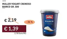Prezzemolo e Vitale Muller yogurt cremoso bianco offerta