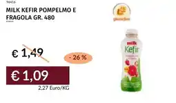 Prezzemolo e Vitale Milk kefir pompelmo e fragola offerta