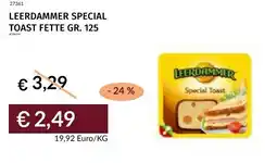 Prezzemolo e Vitale Leerdammer special toast fette offerta