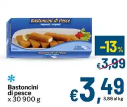 Qui Discount Bastoncini di pesce offerta