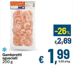 Qui Discount AraDeA Gamberetti sgusciati offerta