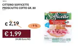 Prezzemolo e Vitale Citterio sofficette prosciutto cotto offerta