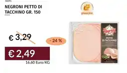 Prezzemolo e Vitale Negroni petto di tacchino offerta
