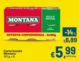 Qui Discount Carne lessata Montana offerta