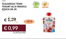Prezzemolo e Vitale Scaldasole teddi yogurt alla fragola pouch offerta