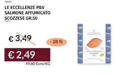 Prezzemolo e Vitale Le eccellenze p&v salmone affumicato scozzese offerta