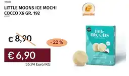 Prezzemolo e Vitale Little moons ice mochi cocco x6 offerta