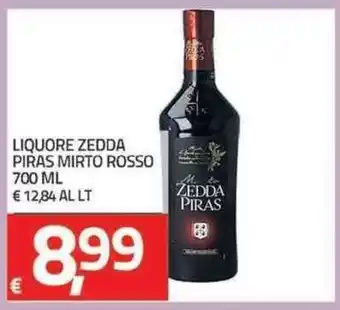 TuoDi Zedda Piras Mirto Rosso Liquore 700ml offerta