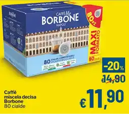 Qui Discount Caffè miscela decisa Borbone offerta