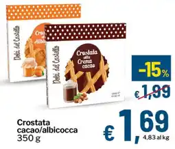 Qui Discount Crostata cacao/albicocca offerta