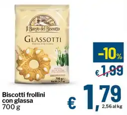 Qui Discount Biscotti frollini con glassa offerta