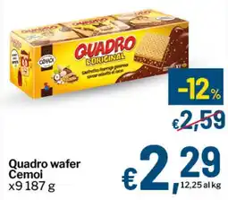 Qui Discount Quadro wafer Cemoi offerta