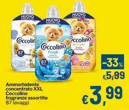 Qui Discount Ammorbidente concentrato XXL Coccolino offerta