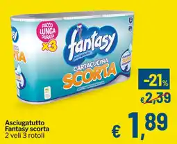 Qui Discount Asciugatutto Fantasy scorta offerta