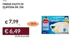 Prezzemolo e Vitale Findus filetti di platessa offerta