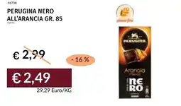 Prezzemolo e Vitale Perugina nero all'arancia offerta