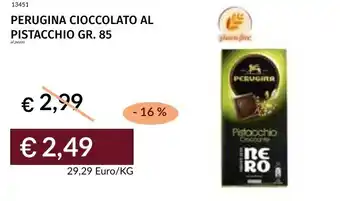 Prezzemolo e Vitale Perugina cioccolato al pistacchio offerta