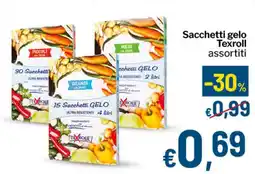 Qui Discount Sacchetti gelo Texroll offerta