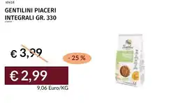 Prezzemolo e Vitale Gentilini piaceri integrali offerta