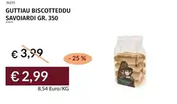 Prezzemolo e Vitale Guttiau biscotteddu savoiardi offerta