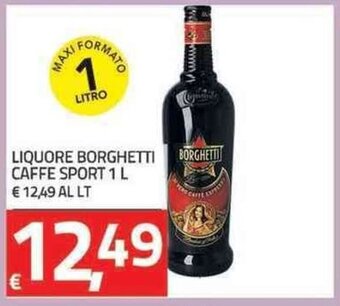 TuoDi Borghetti Caffe Sport Liquore 1L offerta