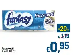 Qui Discount fantasy Fazzoletti offerta