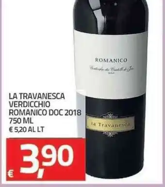 TuoDi Romanico La Travanesca Verdicchio Doc 2018 750ml offerta
