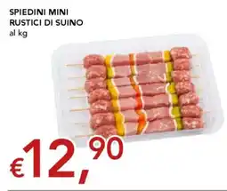 Migross Supermercati e Market Spiedini mini rustici di suino offerta