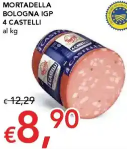 Migross Supermercati e Market Mortadella bologna igp 4 castelli offerta