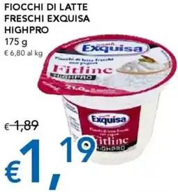 Migross Supermercati e Market Fiocchi di latte freschi exquisa high pro offerta