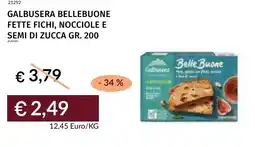 Prezzemolo e Vitale Galbusera bellebuone fette fichi, nocciole e semi di zucca offerta