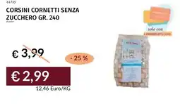 Prezzemolo e Vitale Corsini cornetti senza zucchero offerta