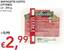 Migross Supermercati e Market Sofficette cotto CITTERIO offerta